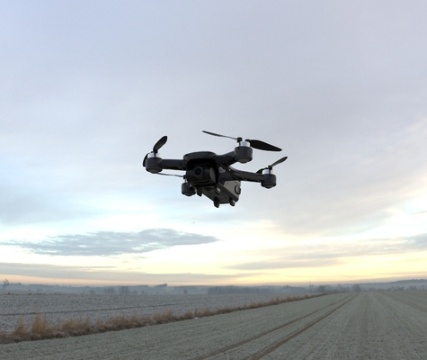 21mins Brushless Gimbal 2 Axis Drone , Gps Drones With Obstacle Avoidance